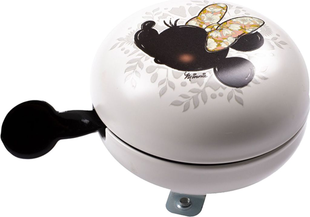 Disney 2-Klang Fahrrad Glocke Beautiful Minnie Mouse, XXL Ø Produktbild 
