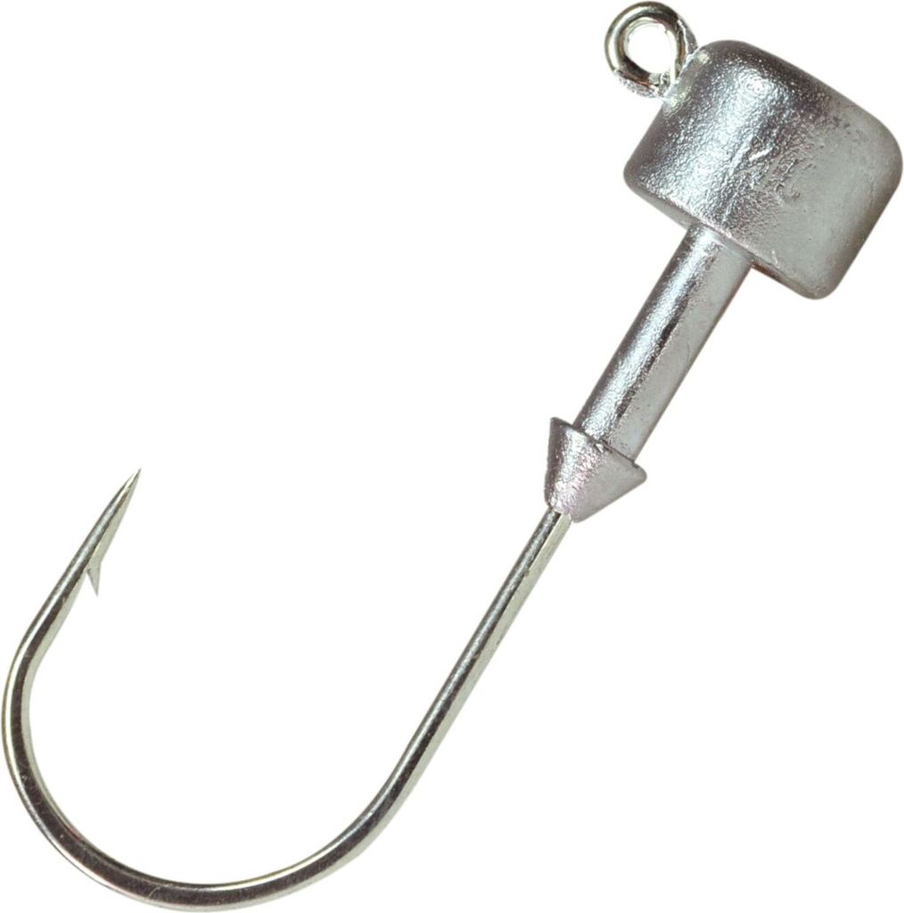 Eisele Jig-Kopf Natur Gr. 6/0 - 3 Jigköpfe, Gewicht:12.5g
