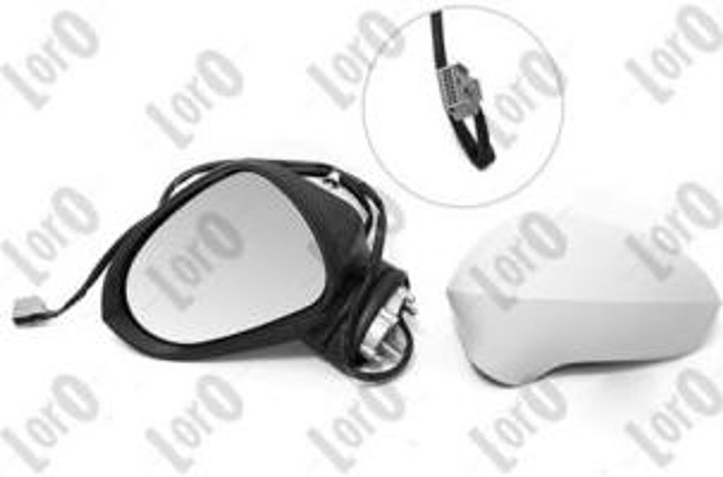 ABAKUS 3409M01 Außenspiegel OE 3R18575079B9 kompatibel mit Exeo