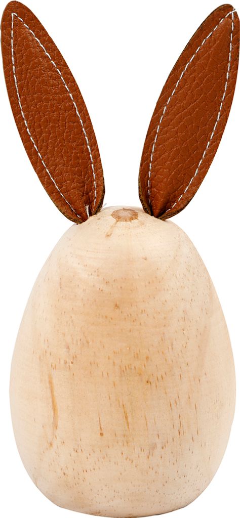 Creativ Company CC Holzhase mit Lederohren 13 cm