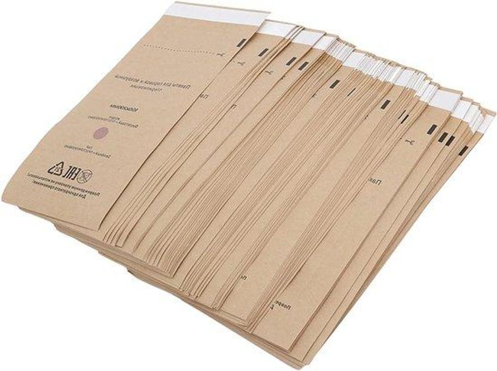100 STKS Sterilizační sáčky do autoklávu - jednorázové Obrázek produktu 