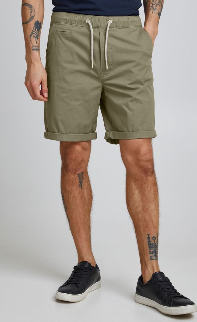 Solid SDJacob-Jim Light Elasticated SHO Herren Cargo Shorts Bermuda Kurze Hose mit Gummizug Regular-Fit