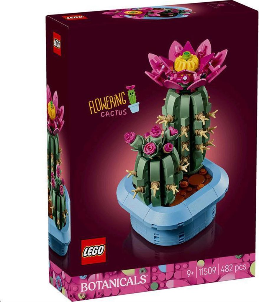 LEGO Botanicals Kvitnúci kaktus, Stavebnica, 9 rok / roky, Obrázok produktu 