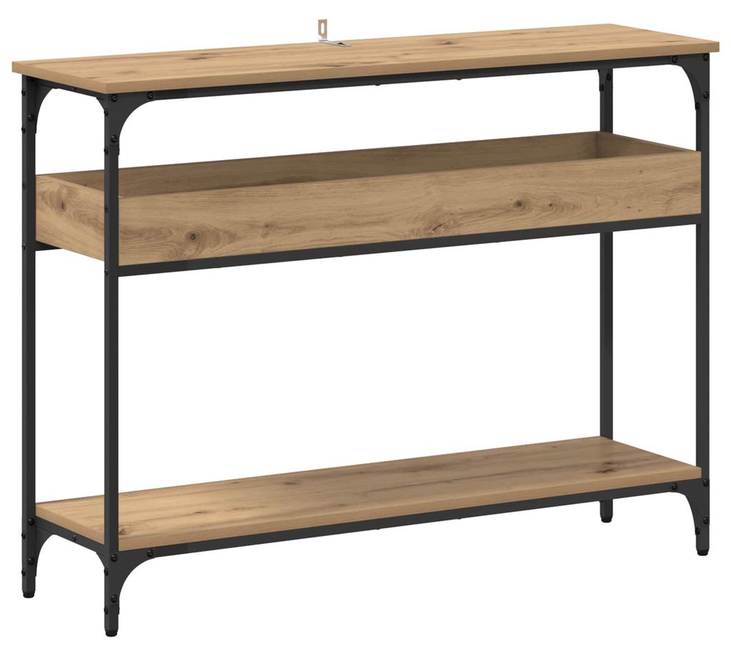 Konsolentisch Artisan-Eiche 100 x 29 x 75 cm Holzwerkstoff