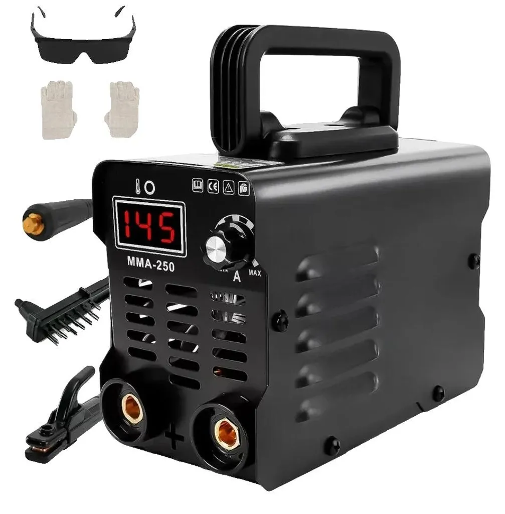 Machine à souder MMA-250 de 3000W avec un panneau d'affichage convivial