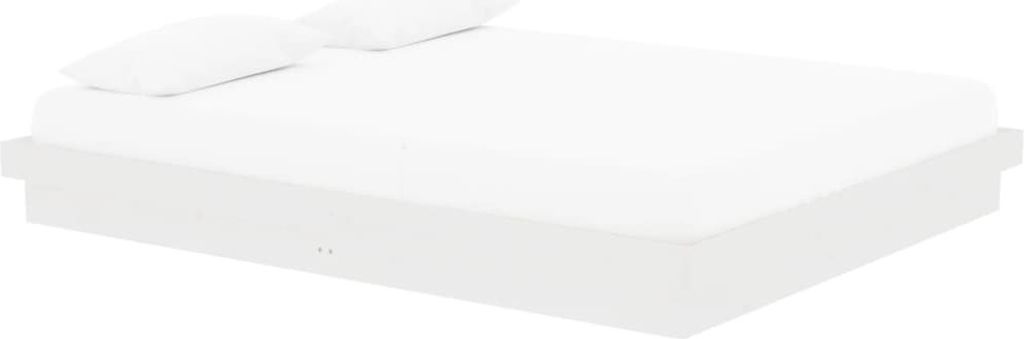 Hochwertigen Möbel Klassische Betten - Weiß Massivholzbett - Doppelbett Weiß 160x200cm NEU5237235