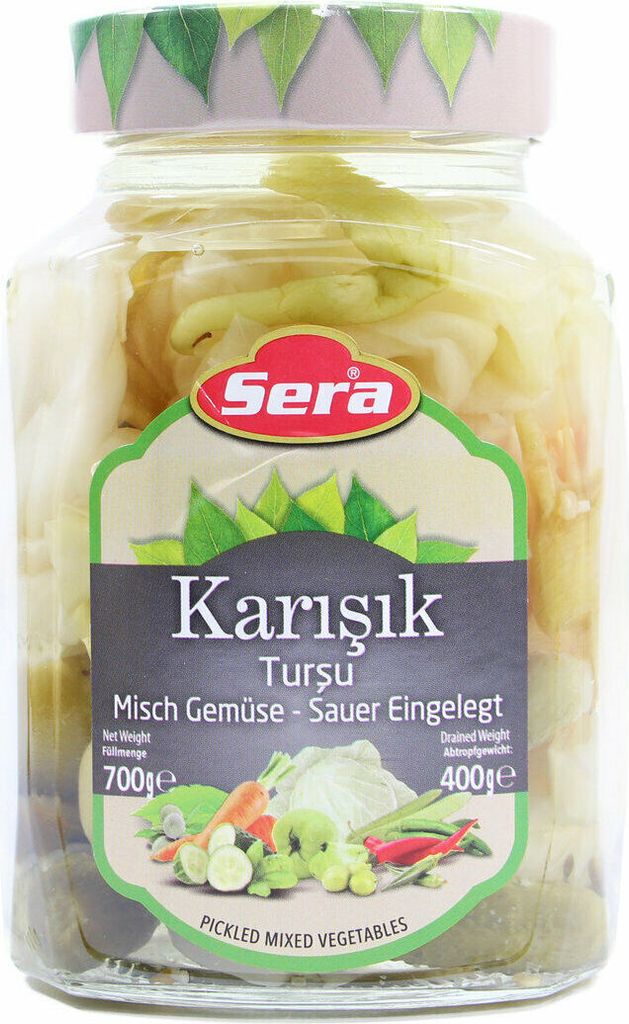 Sera Misch Gemüse - Sauer Eingelegt 700g