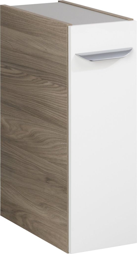 FACKELMANN Unterschrank LUXOR / Badschrank mit Soft-Close-System / Maße (B x H x T): ca. 20 x 60,5 x 45 cm / Schrank fürs Bad mit 1 Tür / Türan...