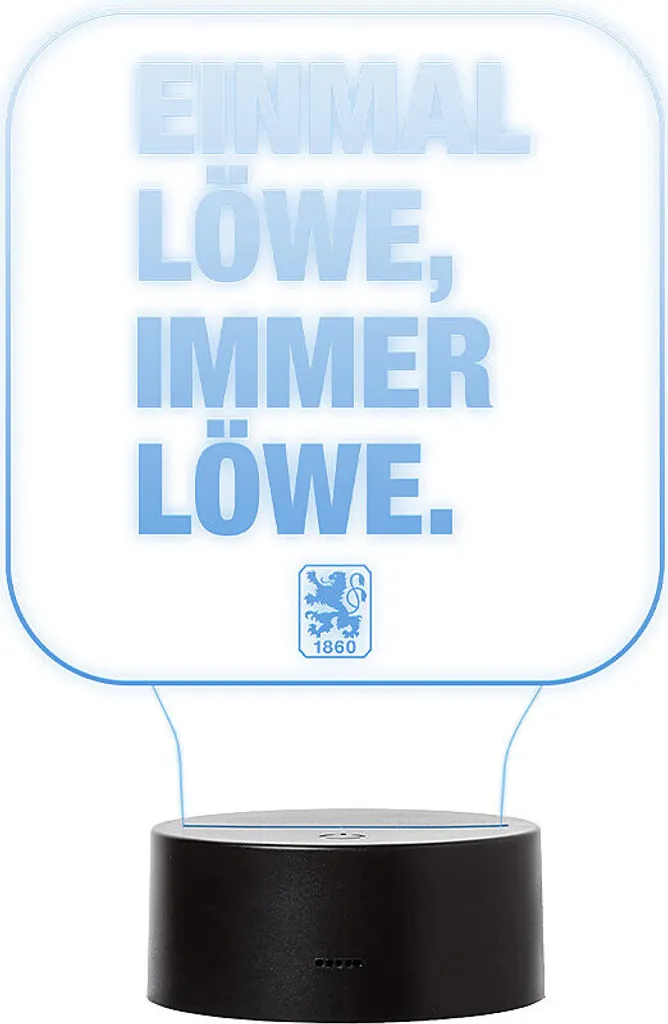 Lampada LED TSV 1860 Monaco - Arredo Casa Tifosi Biancoblu