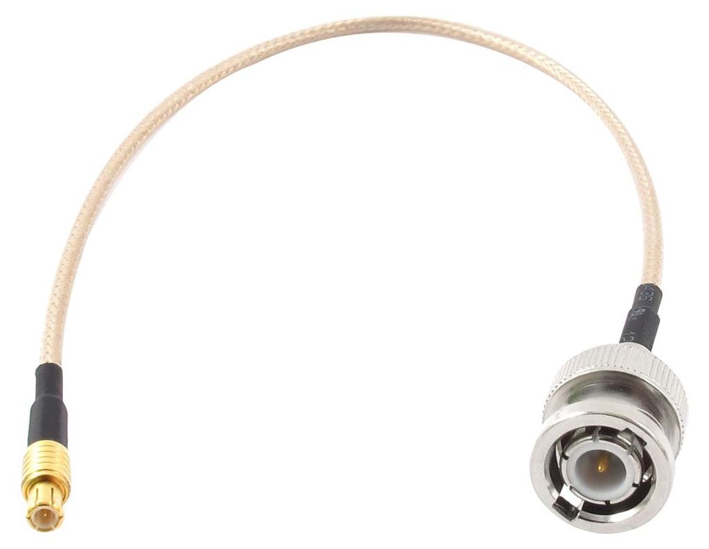 MCX m?nnlich zu BNC m?nnlich, RG316 Koaxialkabel-Stecker, L?nge 25 cm de