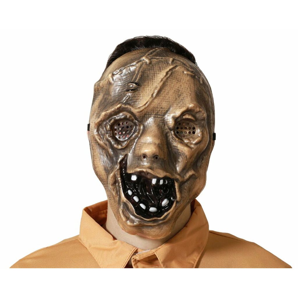 Atosa Halloweenmaske Golden Golden One Size