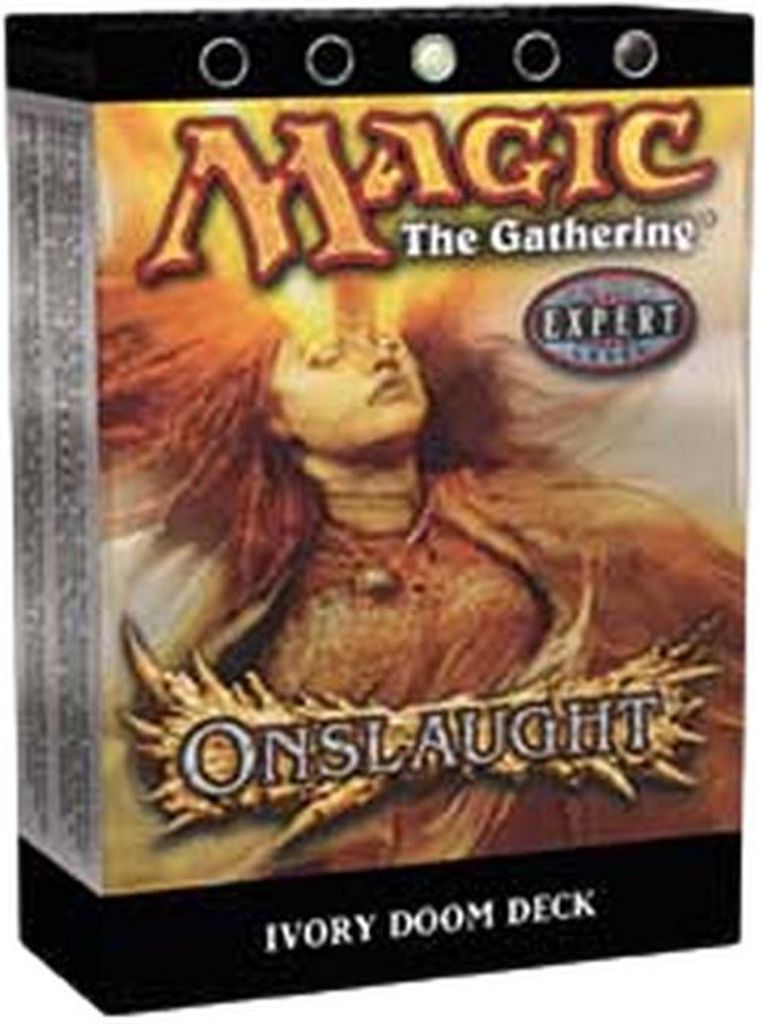 Magic: The Gathering Onslaught: Ivory Doom Theme Deck Japanese