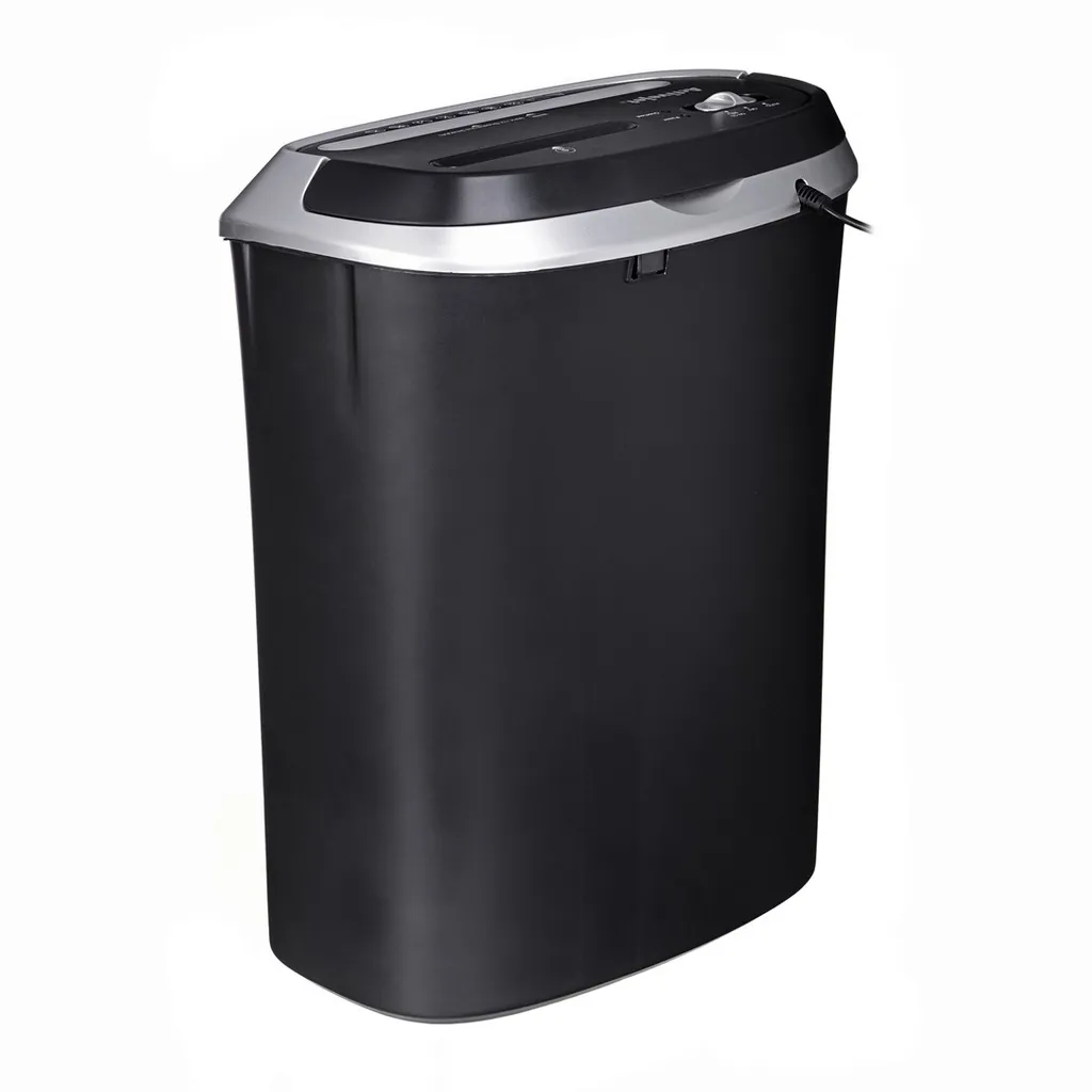 Destructeur de documents Activejet ASH-1201D Noir et Argent Haute Qualité - 9