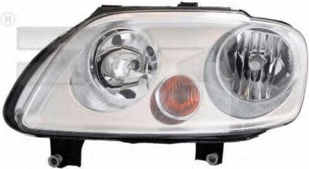 TYC 20-0760-25-2 Hauptscheinwerfer OE 2K0941005B kompatibel mit Caddy, Touran