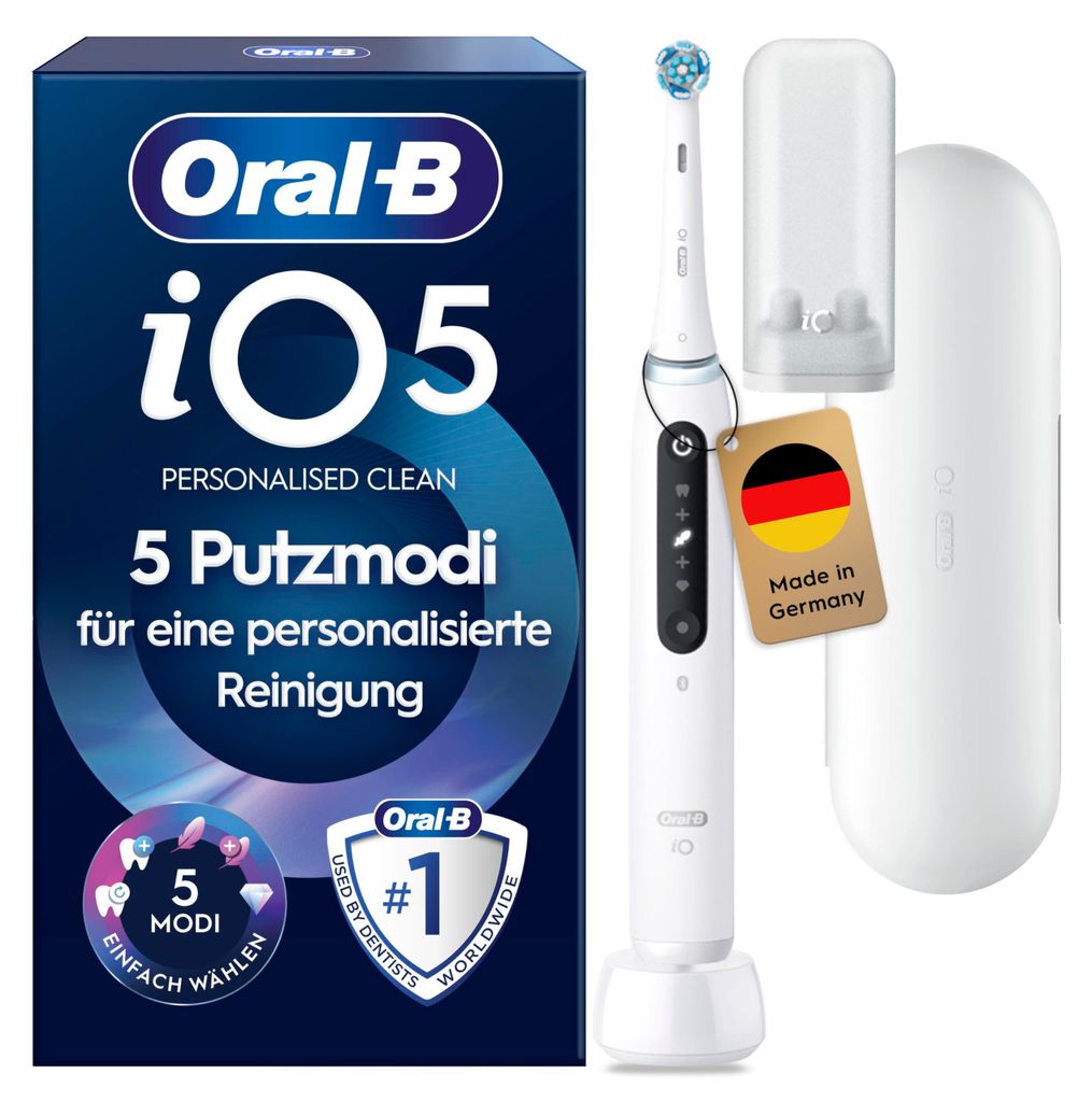 Oral-B iO Series 5, Erwachsener, Rotierende-vibrierende Produktbild 