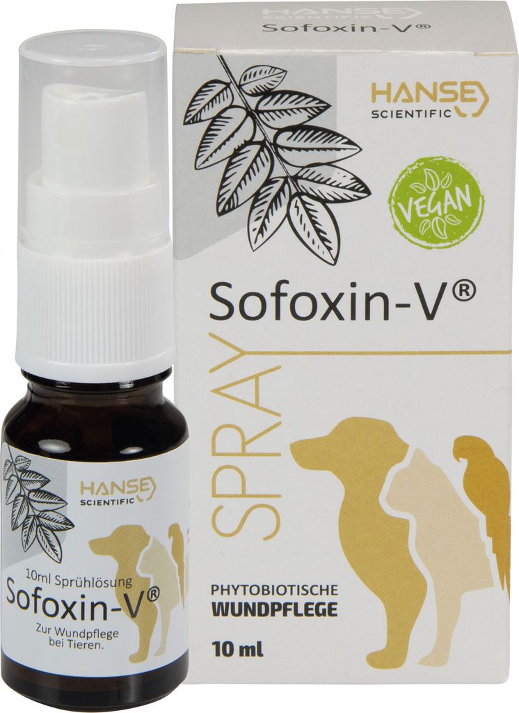 Sofoxin-V Wundpflegespray - Soforthilfe bei Verletzungen der Haut