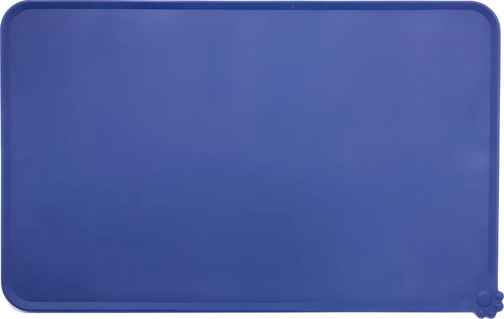 Fodera per ciotola in silicone Nobby "Canto" blu scuro 47 x 30 cm