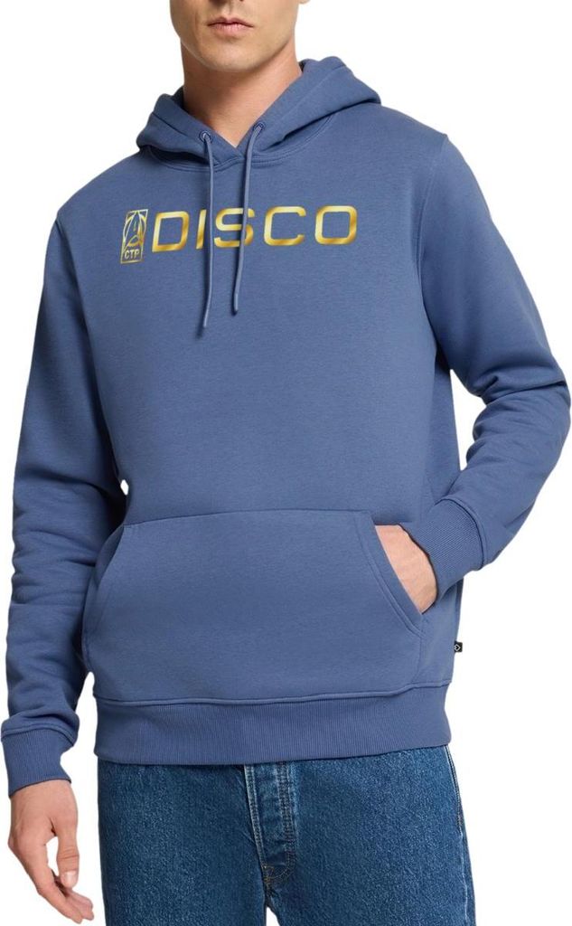 Spreadshirt Star Trek Discovery DISCO DSC Herren Premium Hoodie, 3XL, Taubenblau