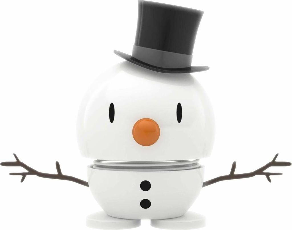 Hoptimist Snowman S white 7,8cm