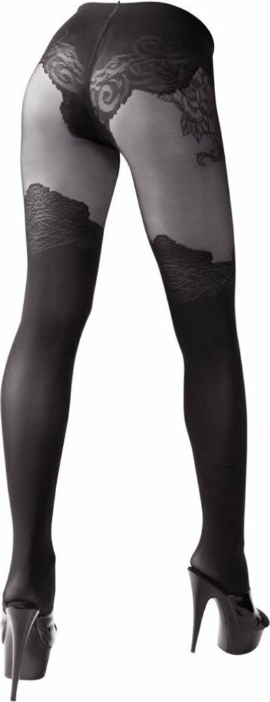Cottelli Collection Damen 25102431631 Strumpfhose, Schwarz Produktbild 