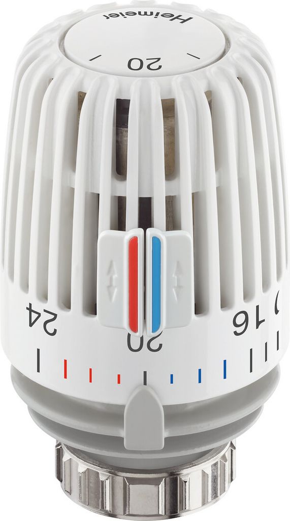 Heimeier Thermostatkopf Modell K 7000-00.500, Nullstellung, weiß, Set 10 Stück