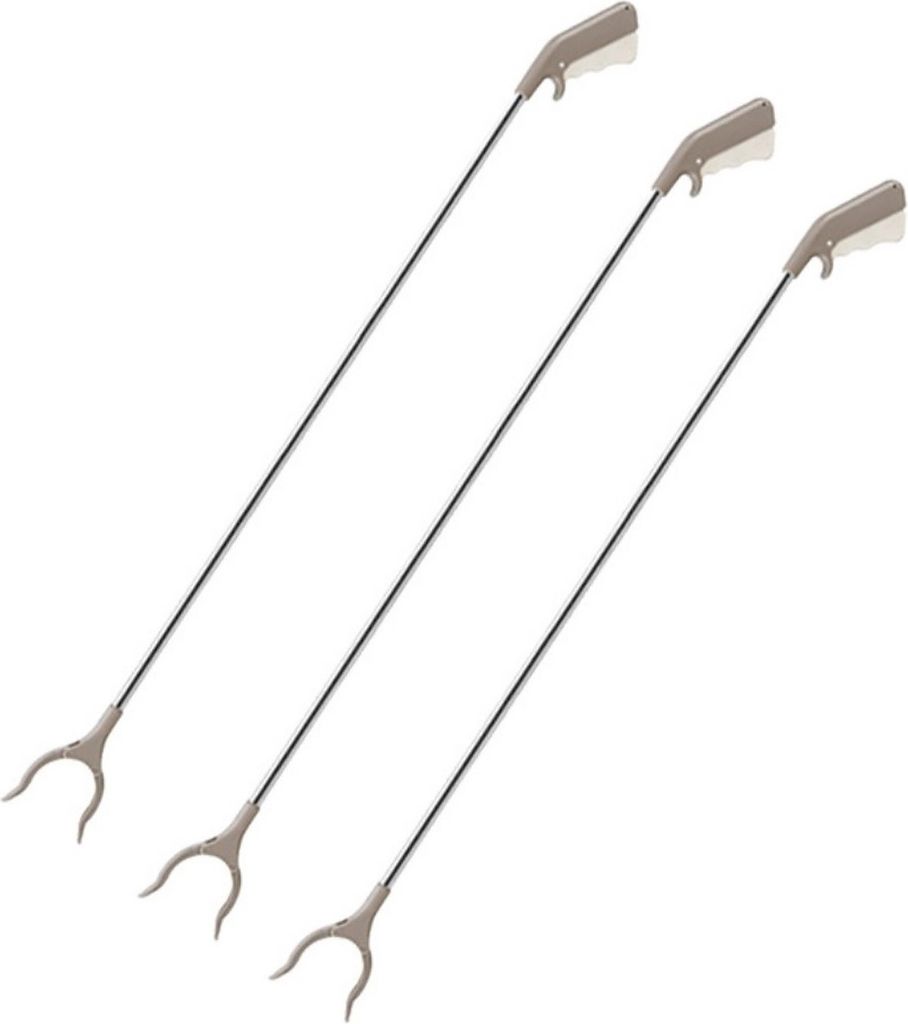 3x Greifzange extra lang für Müll | Greifhilfe 100 cm - Produktbild 