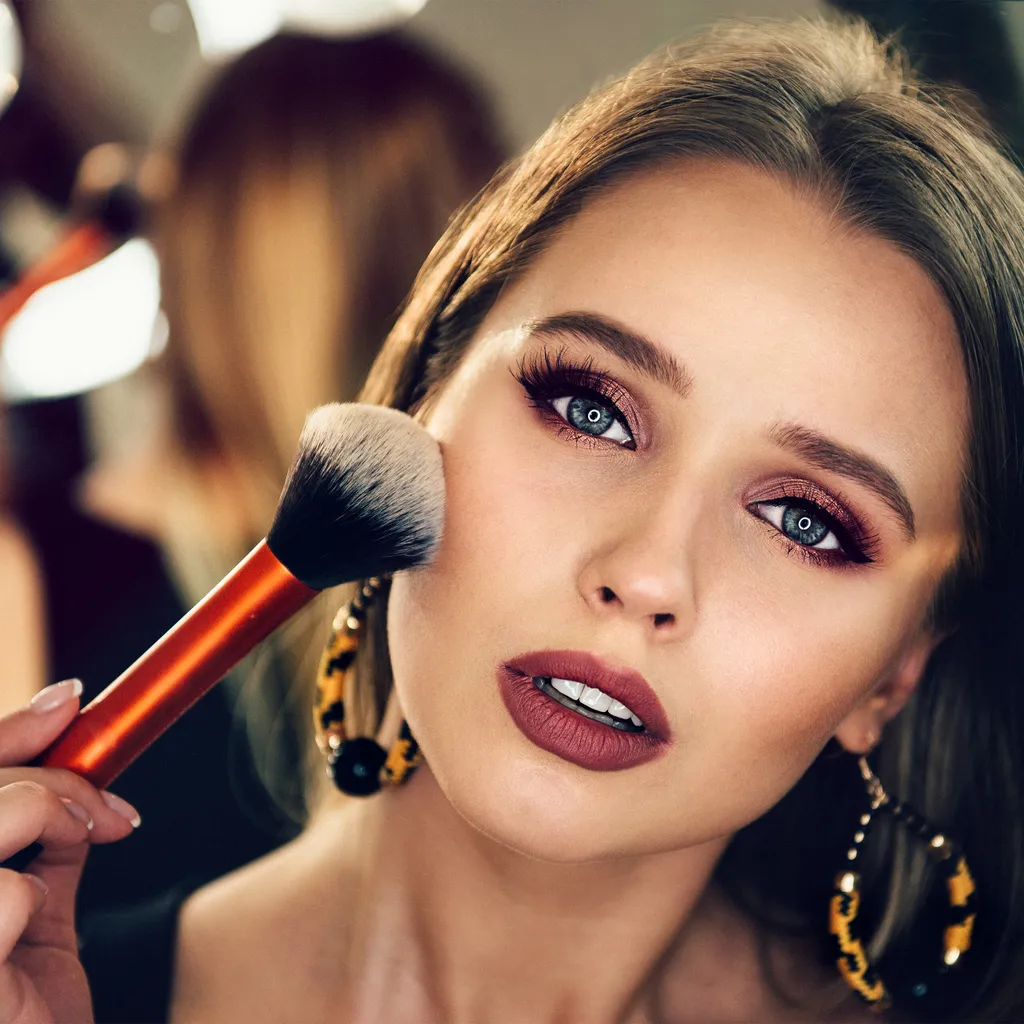 Organizer Trucco Relaxdays 2 Parti Trasparente Oro | Pratico e Bello - 8