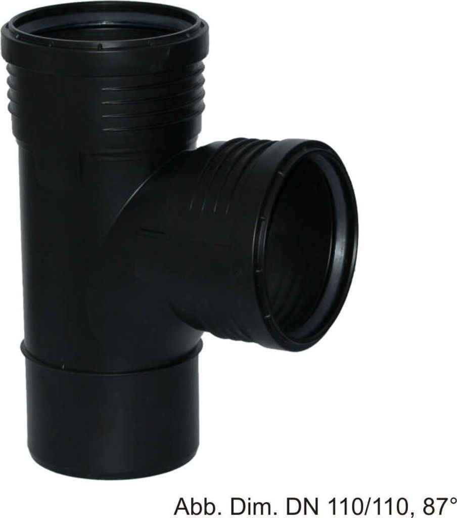Geberit 390650141 Silent-PP Abzweig 87,5Gr d125/90