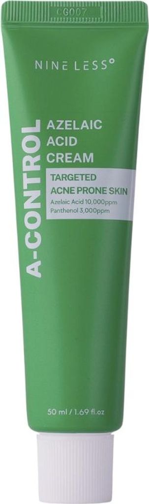 NINE LESS A-Control Azelaic Acid Cream 50 ml - Gesichtscreme mit Azelainsäure