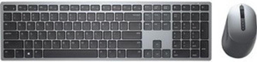 Dell Premier Multi-Device KM7321W - Tastatur-und-Maus-Set - kabellos - 2.4 GHz, Bluetooth 5.0 - AZERTY - Französisch - Titan Gray - für Precision...