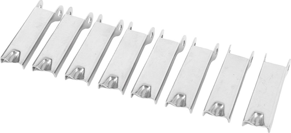 8 Stück Haken Sicherheitsriegel 316 Edelstahl Metall Anhängerkupplung zum Heben Heben 41 mm