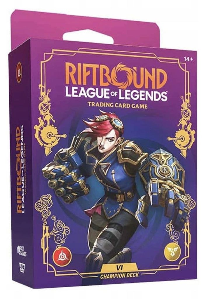 Soutěžní balíček Vi z hry Riftbound League of Legends TCG + Obrázek produktu 
