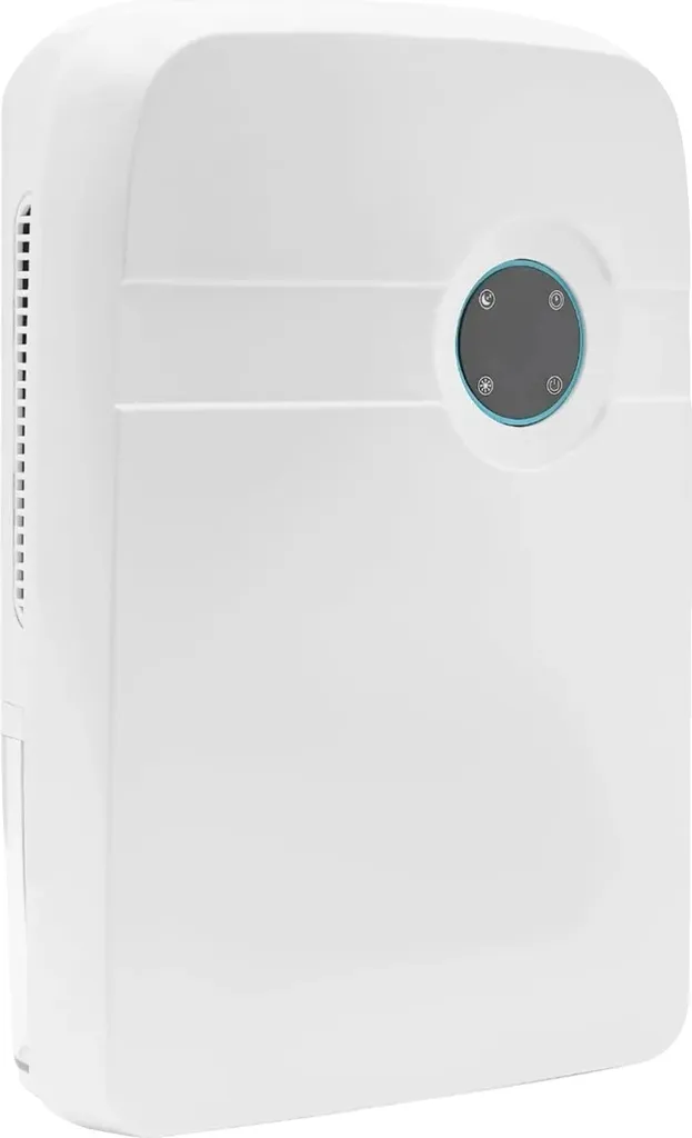 Absorbeur d'humidité électrique 1800ml blanc, commande tactile LED