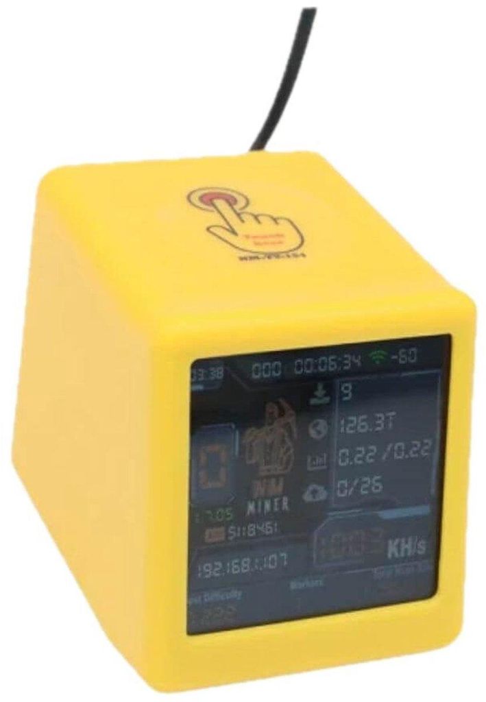 Nerdminer V2 – inklusive Gehäuse – EU-Stecker – 1060 KH/s – Produktbild 