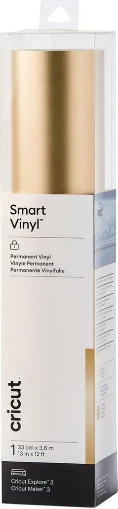 Rouleau de Vinyle Adhésif Permanent Cricut Effet Métal Mat pour DIY