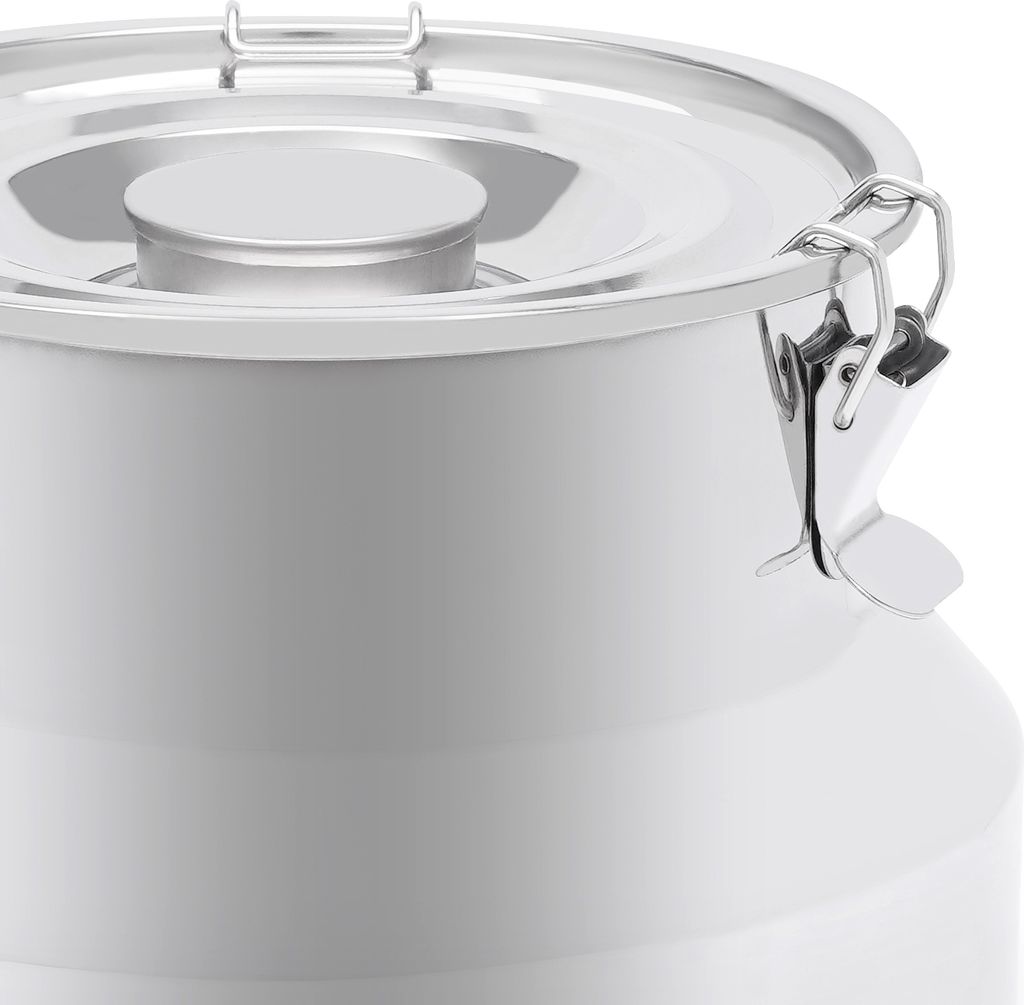 22L Edelstahl Milchkanne luftdicht mit Deckel Weinträger Produktbild 10
