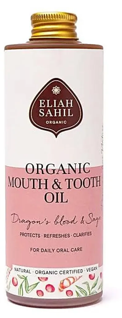 Huile de Soin Dentaire Bio à la Sauge Eliah Sahil 100ml Bain de Bouche