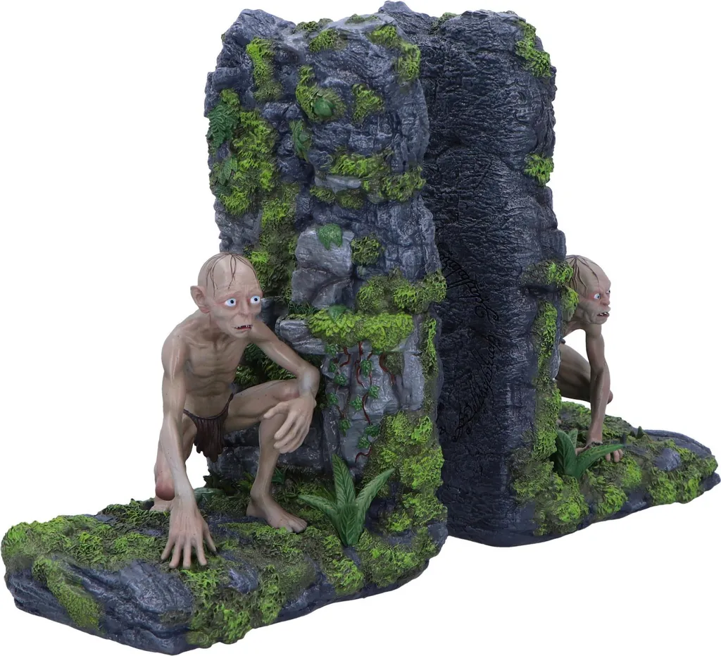 Cadeau Seigneur des Anneaux serre-livres Gollum Smeagol 19 cm déco