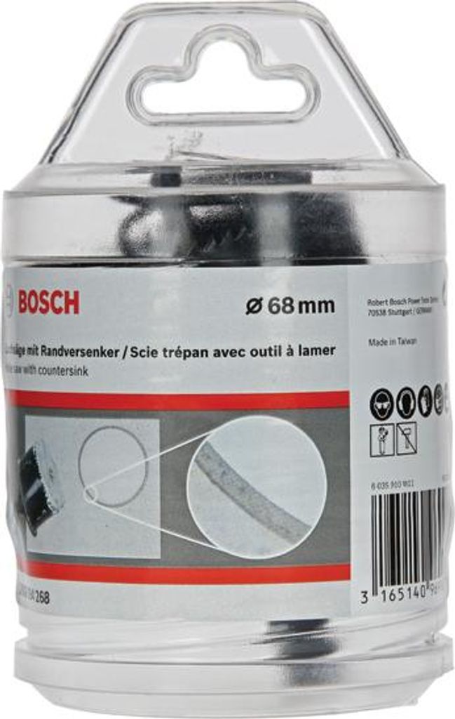 Lochsäge mit Randsenker, 68 mm Produktbild 