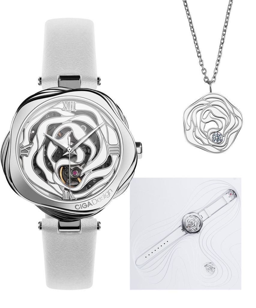 Dámské hodinky Ciga R Danish Rose Skeleton Automatic Obrázek produktu 