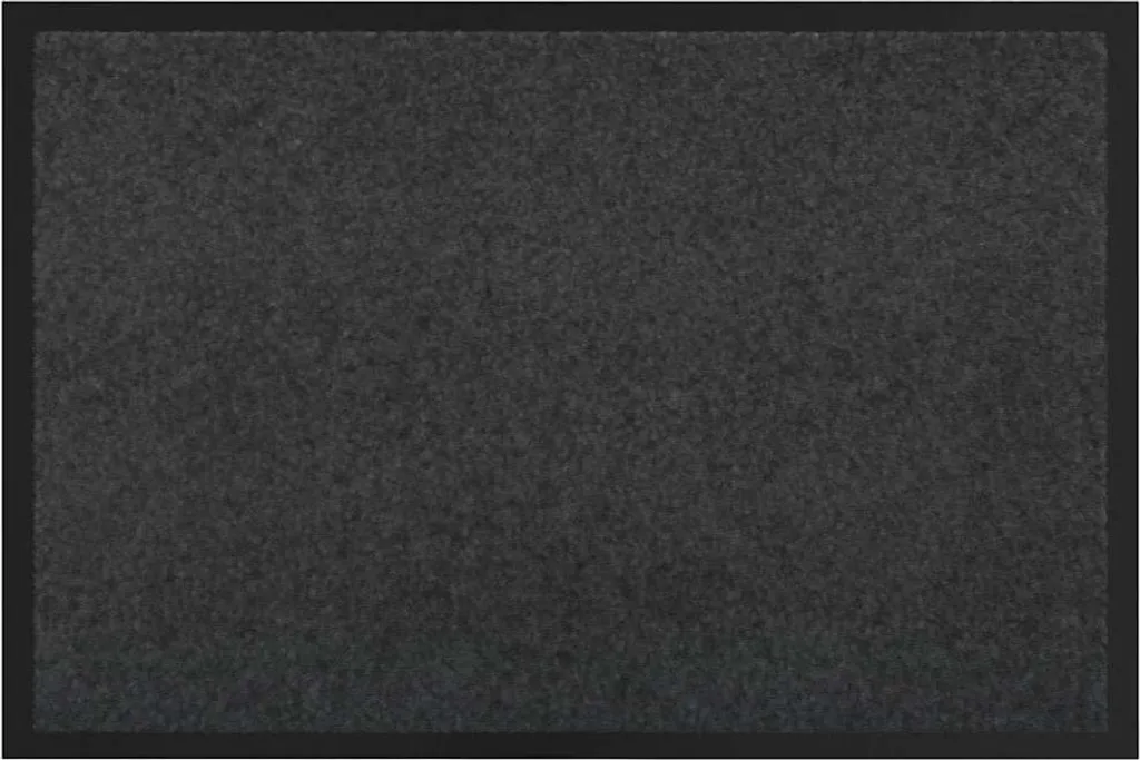Paillasson Antidérapant Teddy Anthracite 60x40 cm - Fini les Sols Sales