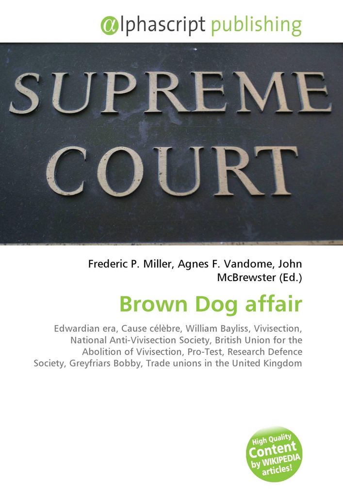 Brown Dog affair