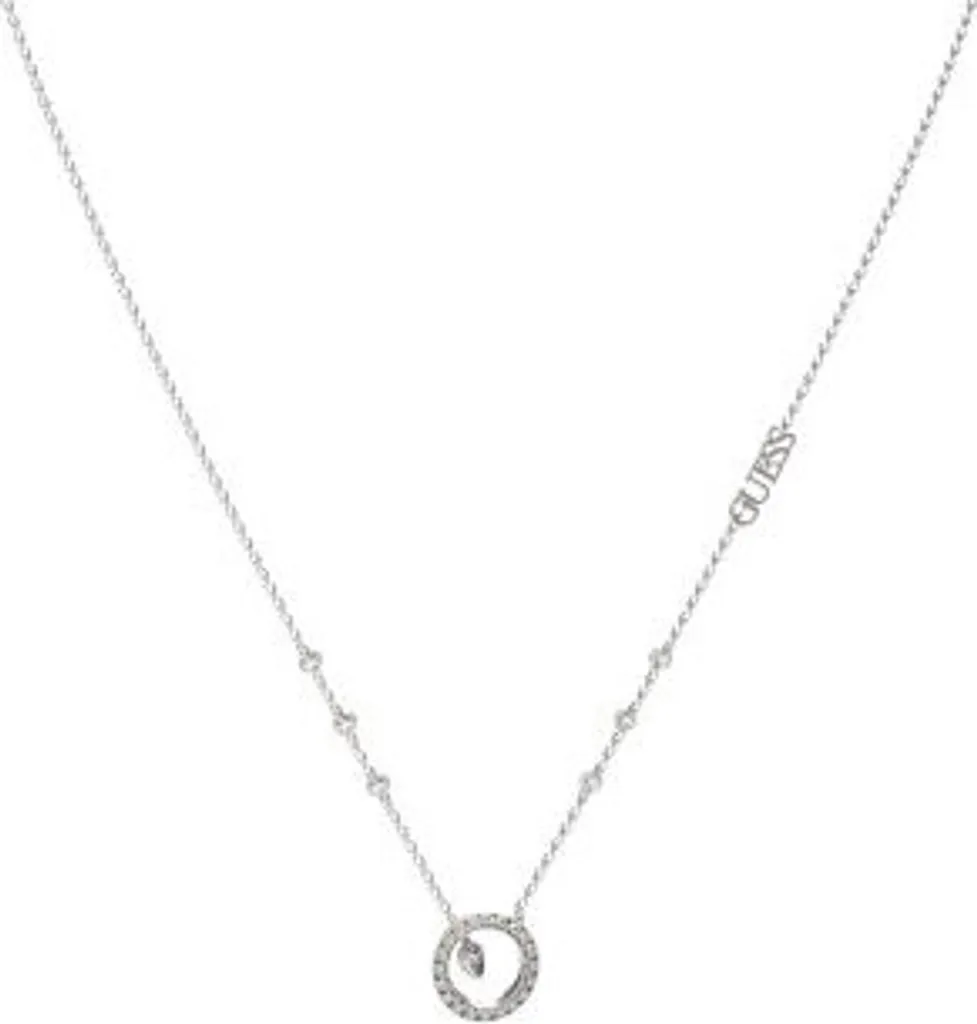 Collier Guess Tiny Dancer Argenté : L'Accessoire Idéal pour vos Soirées