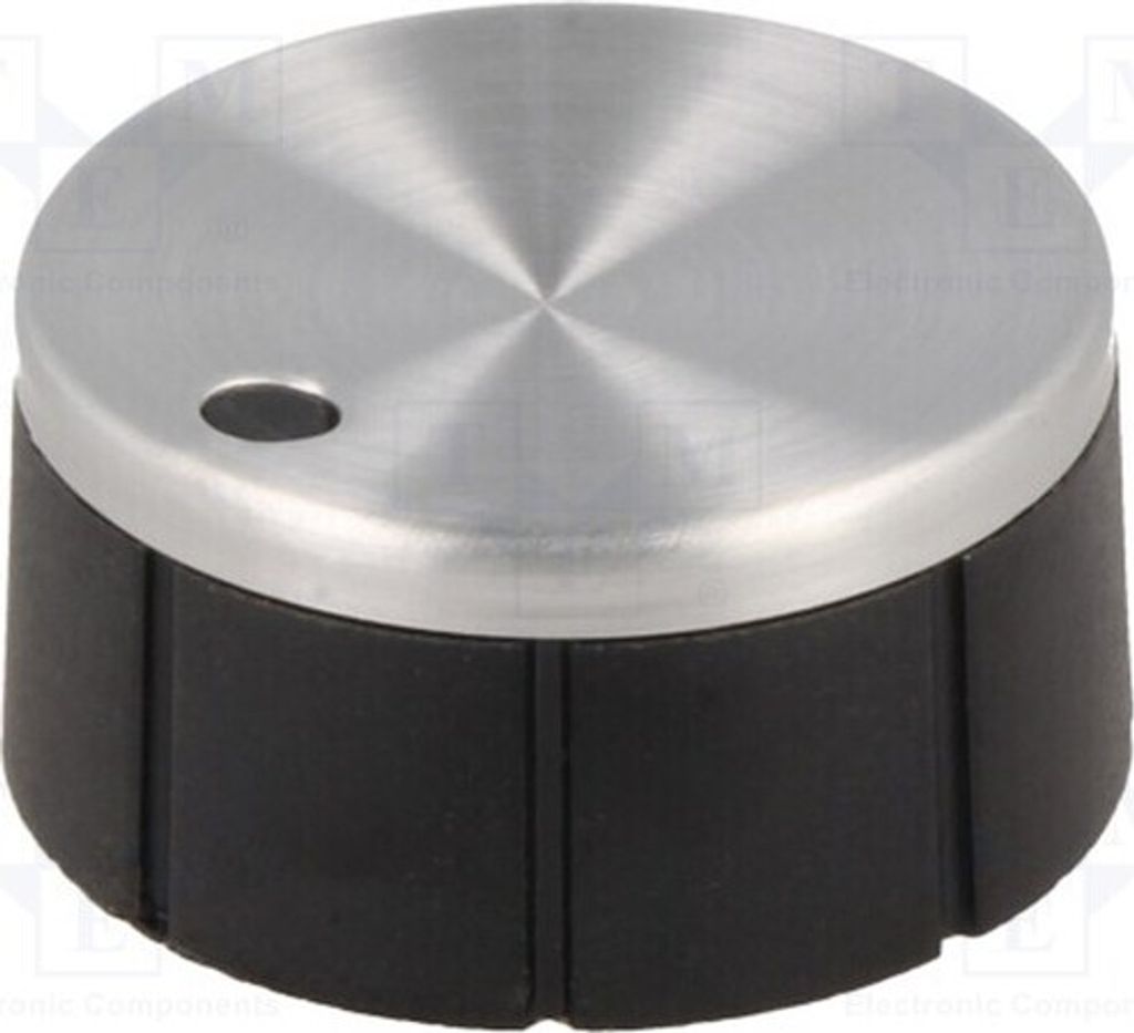 1x Drehknopf mit Anzeige Aluminium, ØAchse: 6mm A1321260 Drehknöpfe für Dreotenti