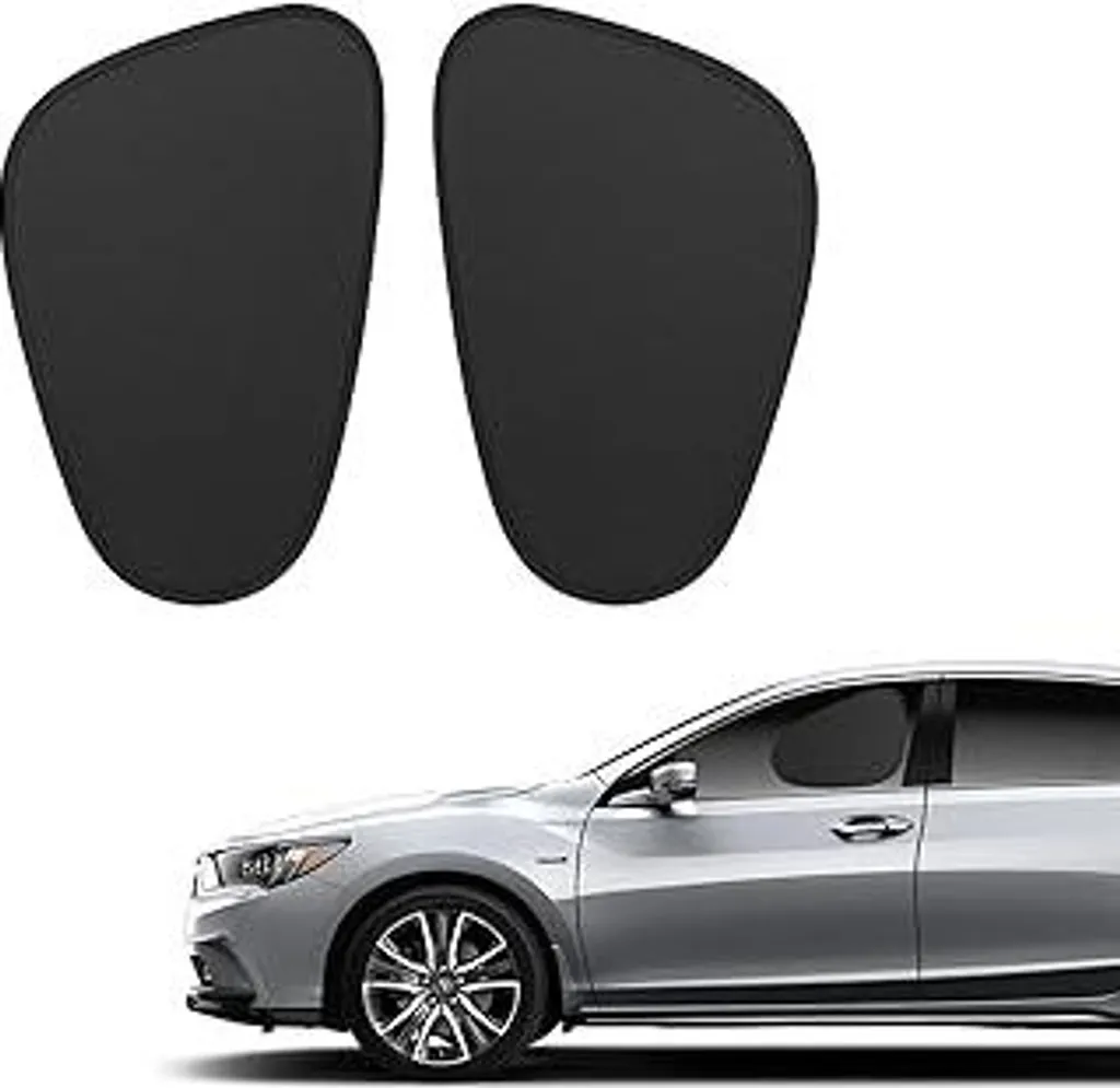 2 pezzi parasole auto per bambini, parasole elastico in rete per auto, parasole per finestrini laterali dell'auto, parasole pieghevole per auto universale