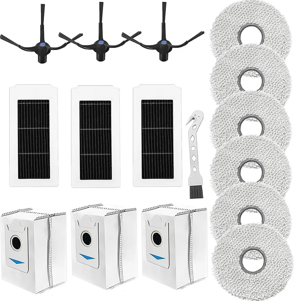 Ricambi Ecovacs Deebot X5 Pro Omni Kit Completo Accessori Alta Efficienza