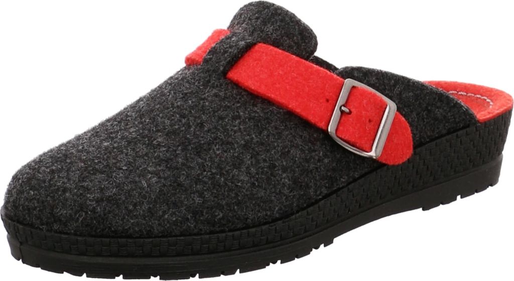 Rohde Damen Hausschuhe Filz Pantoffeln Neustadt-D 2284, Größe:35 EU, Farbe:Grau