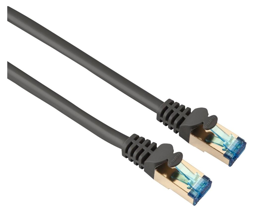 Hama 8p8c (RJ45) male plug - 8p8c (RJ45) male plug, 10 m, Produktbild 