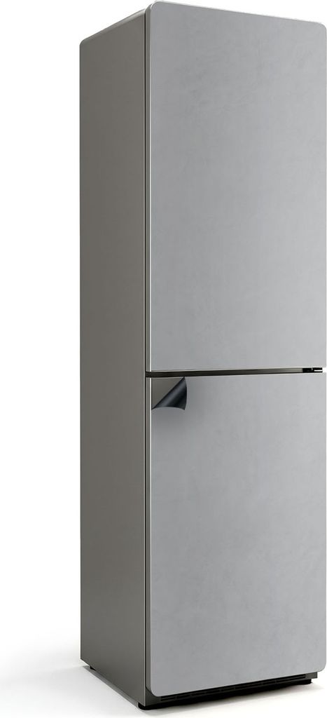 Farbe Hellgrau – Magnetische Kühlschrank Abdeckung – Dekorfolie magnetisch Küche – Kühlschrank Magnet Deko – selbstklebende Magnettafel ...