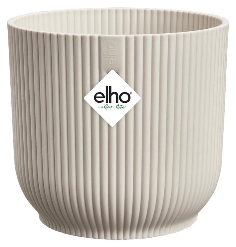 elho vibes fold rund 18cm leinenweiß, Weiß, Kunststoff, 3,6 Produktbild 
